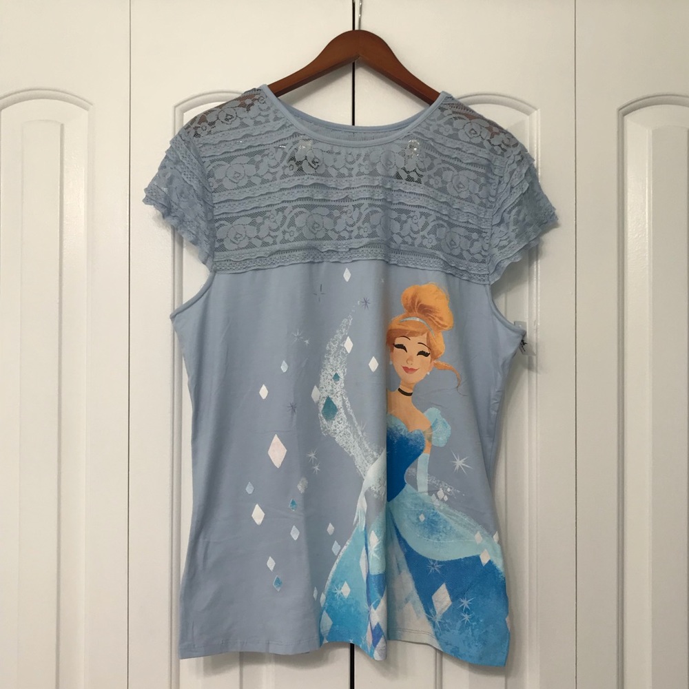Disney Authentic Cinderella Blue T-shirt